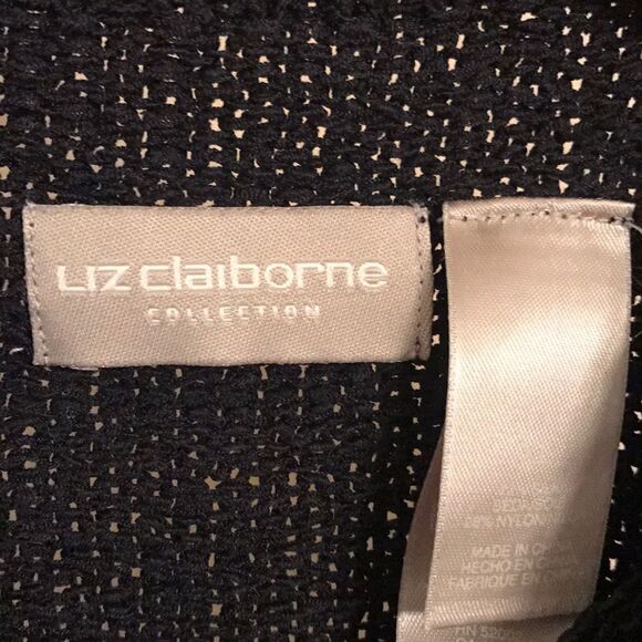 LIz Claiborne Navy Sleeveless Sweater - Size XL - Picture 7 of 8